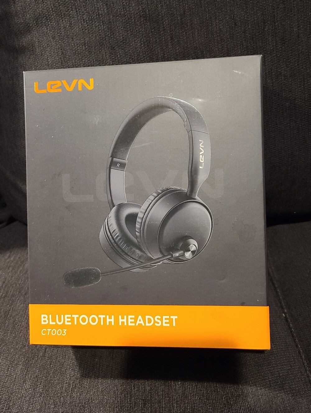 LEVN Bluetooth Headset with Microphone Wireless Headset with Mic Model CT003